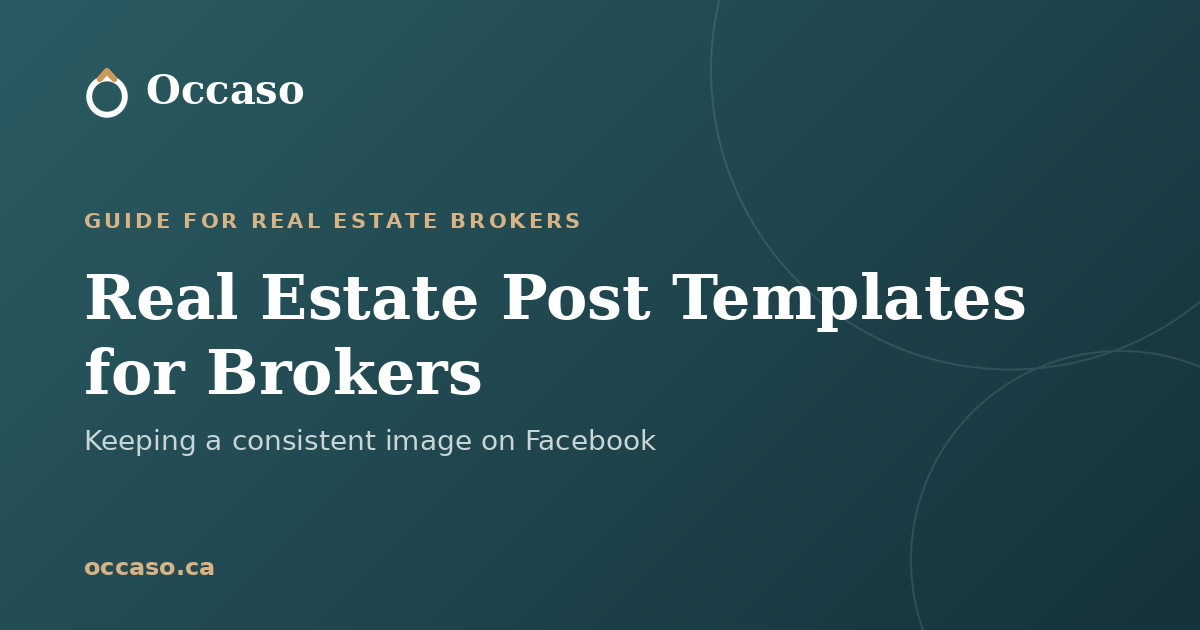 Real Estate Post Templates: How to Keep a Consistent Brand Image